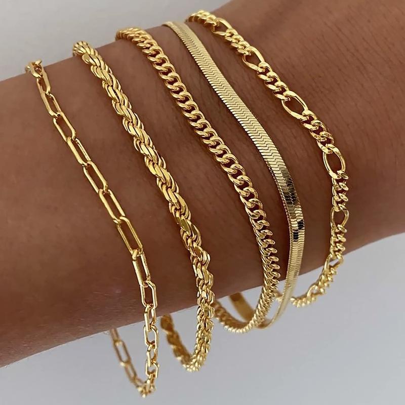 5-delige Klassieke Armbandenset