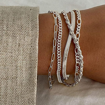 5-delige Klassieke Armbandenset