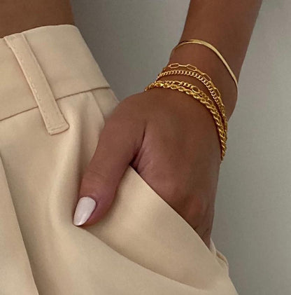 5-delige Klassieke Armbandenset