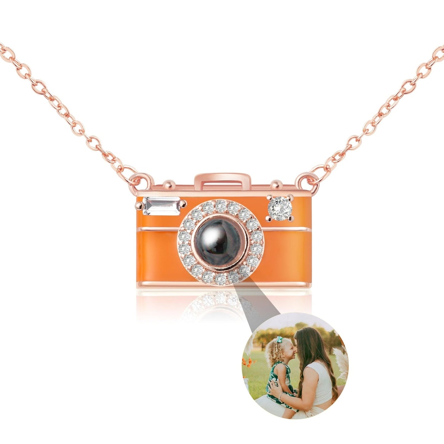Fijne Camera Gepersonaliseerde Ketting