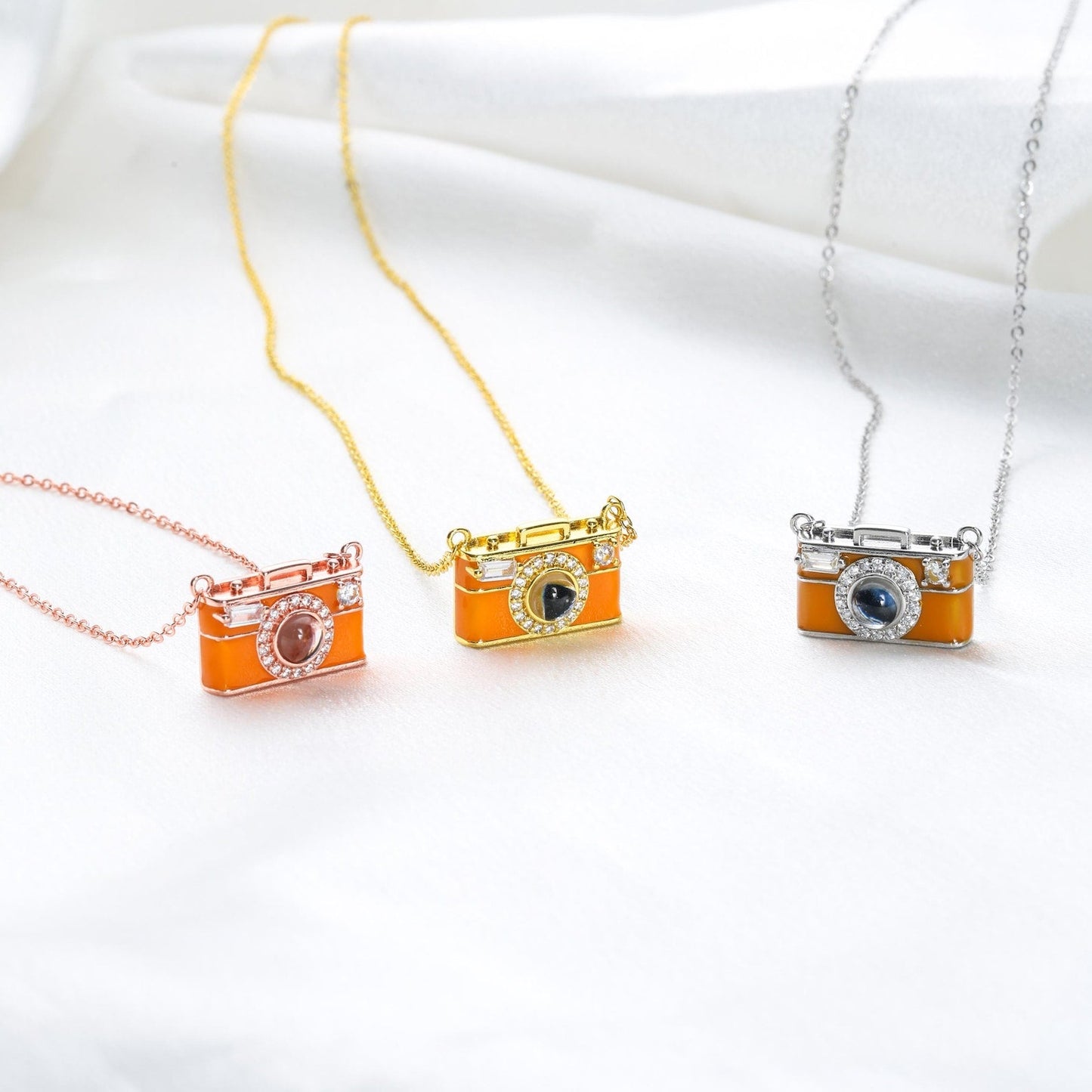 Fijne Camera Gepersonaliseerde Ketting