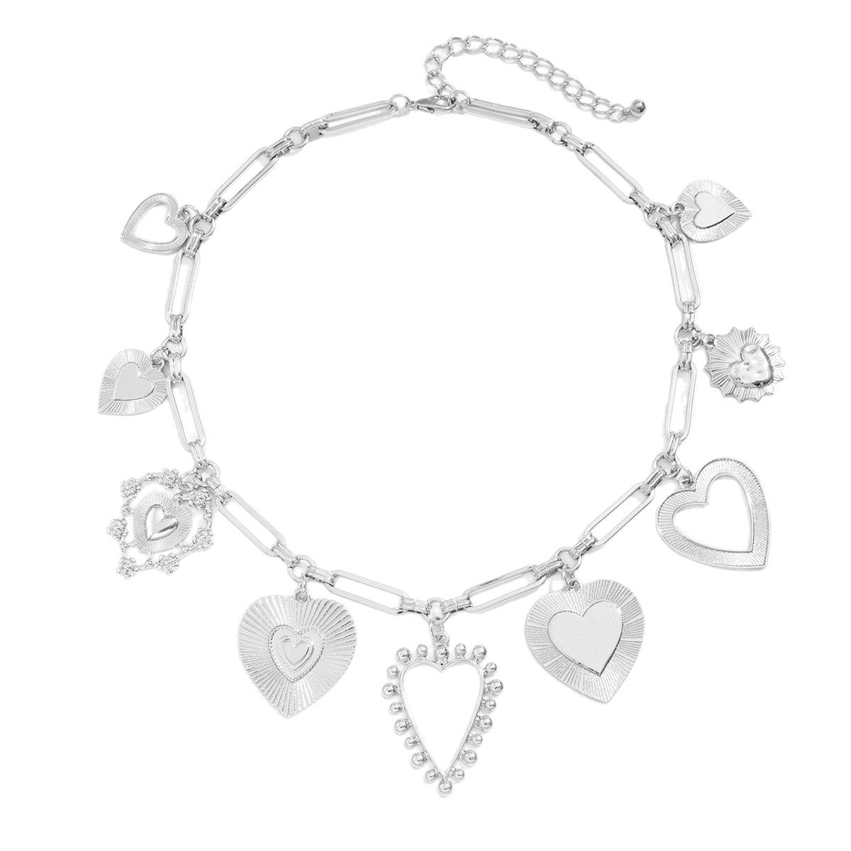 Chunky Hartjes Ketting