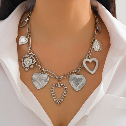 Chunky Hartjes Ketting