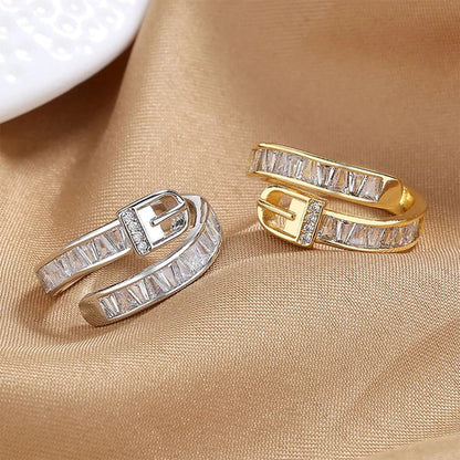 Diamanten Riem Ring