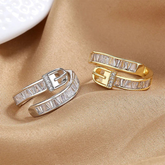 Diamanten Riem Ring