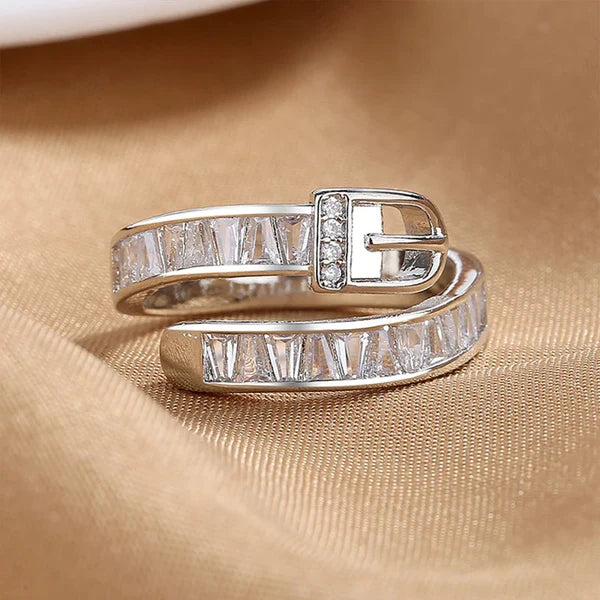 Diamanten Riem Ring