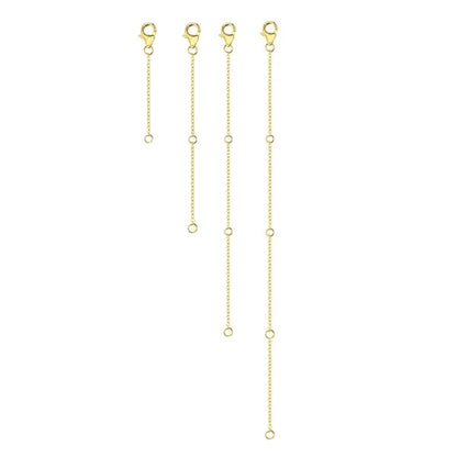 4-delige Ketting Verlengset (5–20 cm)