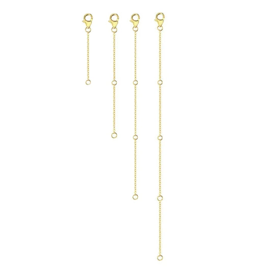 4-delige Ketting Verlengset (5–20 cm)