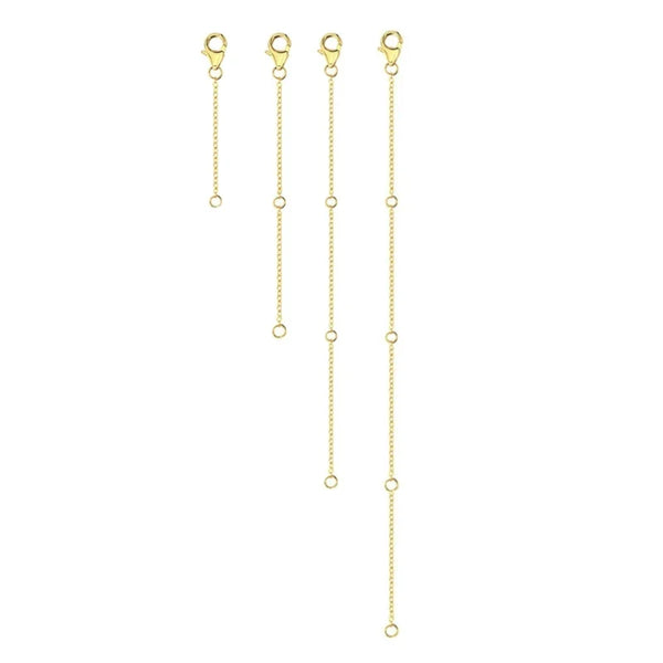 4-delige Ketting Verlengset (5–20 cm)