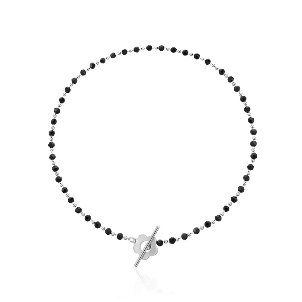 Floral Choker met Bloemsluiting