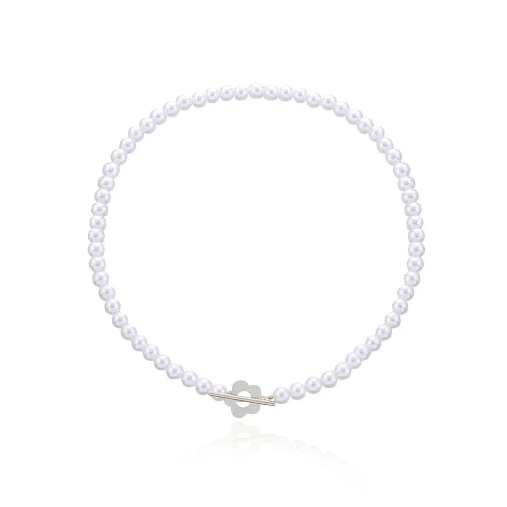 Floral Choker met Bloemsluiting