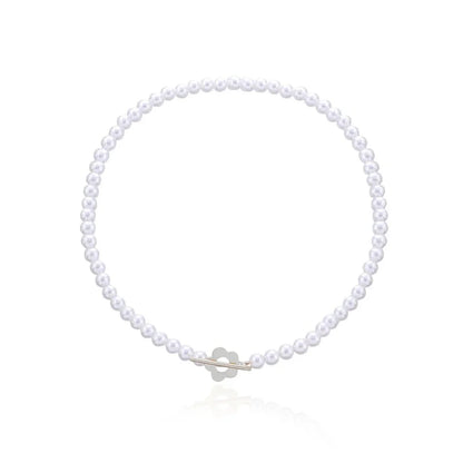 Floral Choker met Bloemsluiting